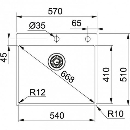 Кухонная мойка FRANKE BXX 210-54 TL
