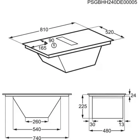Варочная поверхность ELECTROLUX ECC8344