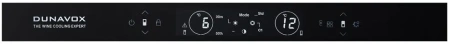 Винный шкаф DUNAVOX DVS-25.65DB