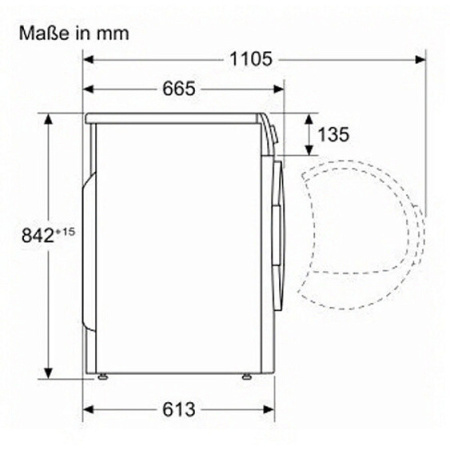 Сушильная машина BOSCH WTX87M40