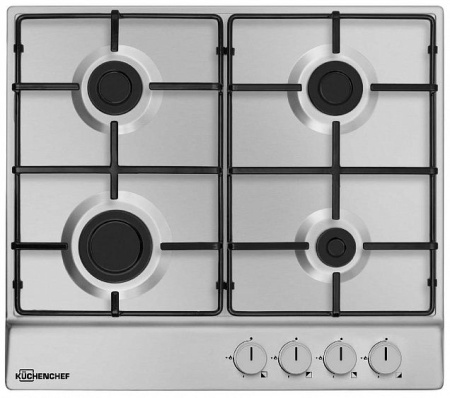 Встраиваемая газовая варочная панель Kuchenchef KHG611AiX