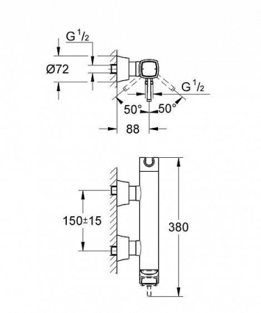 Смеситель GROHE Grandera 23316000