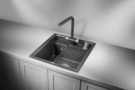 Кухонная мойка GRANULA KS-5002 чёрный