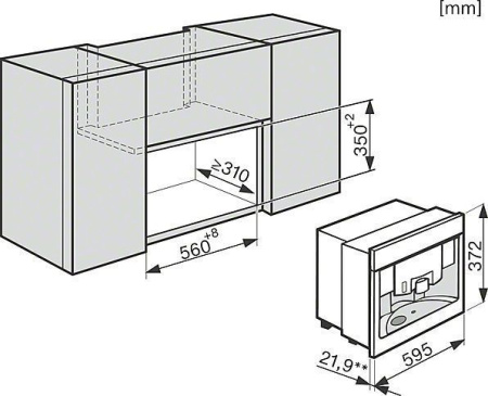 Кофемашина MIELE cva 6431