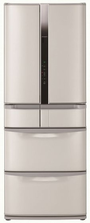 Холодильник HITACHI R-SF 48 EMU SH High Bright Stainless
