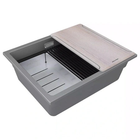 Кухонная мойка PAULMARK LUMI-MULTI SINK LU-MULTI 55-GRM