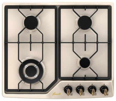 Рабочая варочная поверхность FORNELLI pga 60 grazia ivory