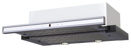 Вытяжка KRONASTEEL kamilla sensor 600 white glass 2m