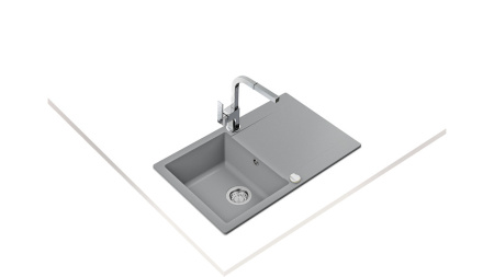Кухонная мойка TEKA CLIVO 45 B-TQ ALUGRAUMETALLIC