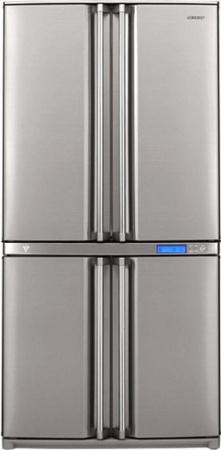 Холодильник Sharp SJ-F800SPSL серебристый