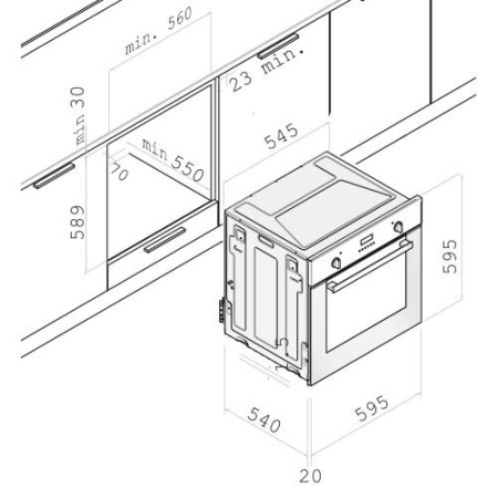 Духовой шкаф KORTING okb 9112 cjn