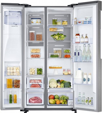 Холодильник Samsung RS58K6588SL серебристый