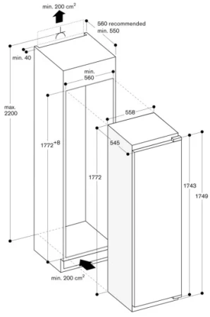 Морозильная камера GAGGENAU RF287370
