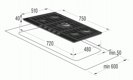 Поверхность GORENJE gtw 751 ub
