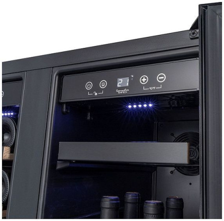 Винный шкаф TEMPTECH SOM2DX60DRB
