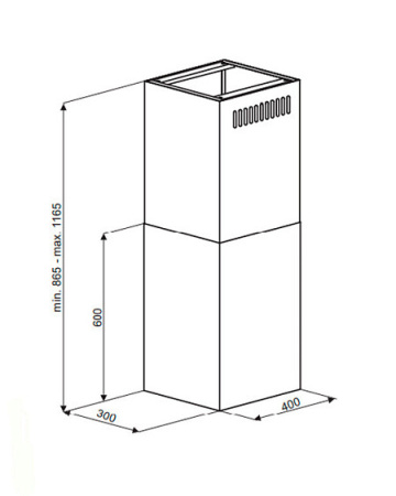 Вытяжка MAUNFELD Bath 401 золотой