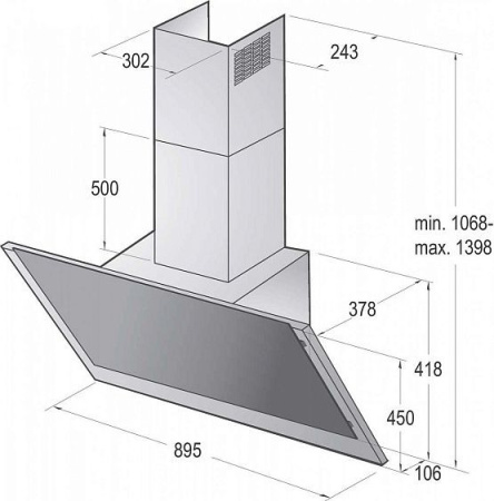 Вытяжка Gorenje WHI 923E3B
