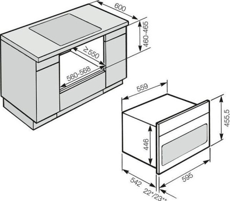 Духовой шкаф MIELE h 5040 bm bk