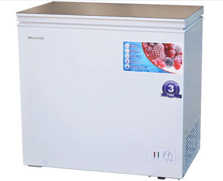 Морозильный ларь WILLMARK CF-250G белый/стеклянная крышка