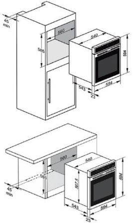 Духовой шкаф KAISER eh 6365 w