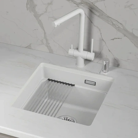 Кухонная мойка GRANULA KS-4501iU арктик