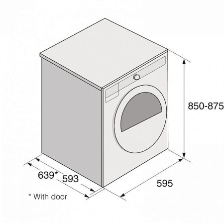 Сушильная машина ASKO T208C.W