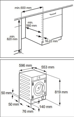 Стиральная машина AEG L8FBE48SCI