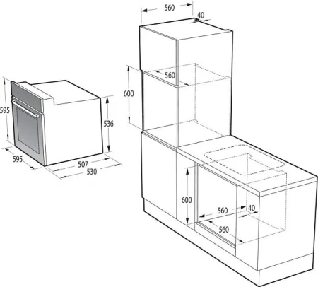 Духовой шкаф GORENJE BO6727E03AXN