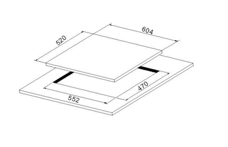 Газовая поверхность MAUNFELD gh624ag-ec2w