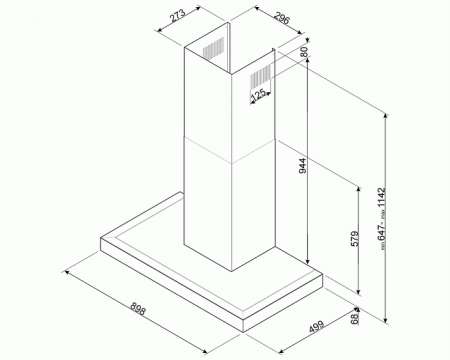 Вытяжка SMEG KS9500XE