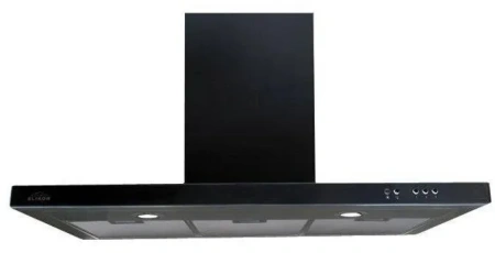 Вытяжка ELIKOR КВАДРА 90П-650-К3Г ЧЕРНЫЙ