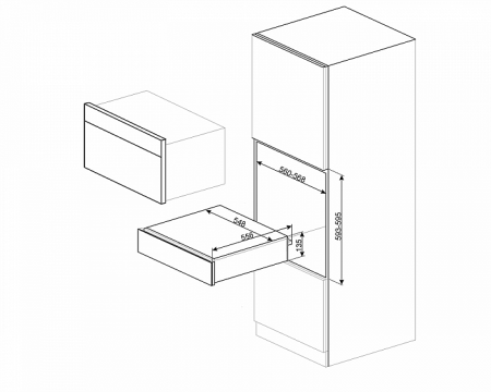 Ящик сомелье SMEG CPS315X