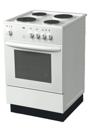 Электрическая плита ЗВИ 417 белая