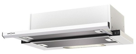 Вытяжка KRONA KAMILLA slim 600 white (1 мотор)