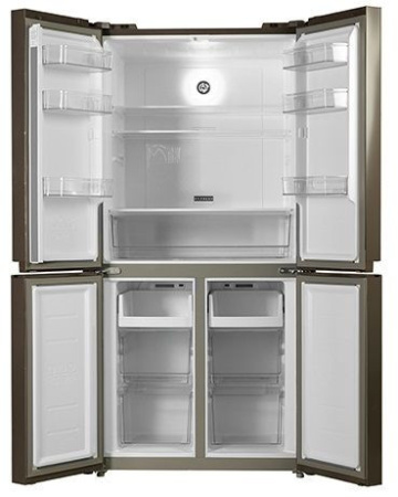 Холодильник CENTEK CT-1756 NF Beige Glass