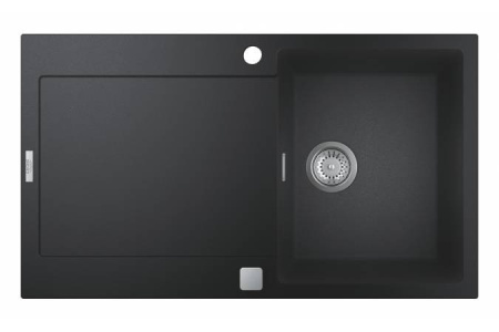 Кухонная мойка GROHE K500 черный гранит 31644AP0