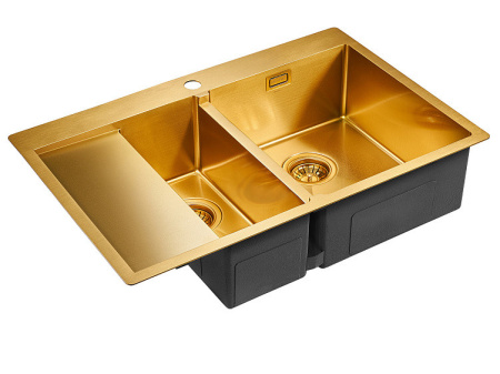 Кухонная мойка PAULMARK Union PM537851-BGR