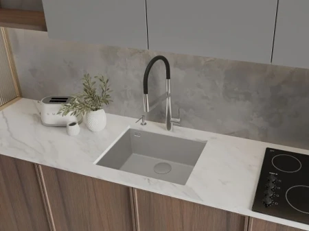 Кухонная мойка RIVELATO STRIA 6053 Grigio puro