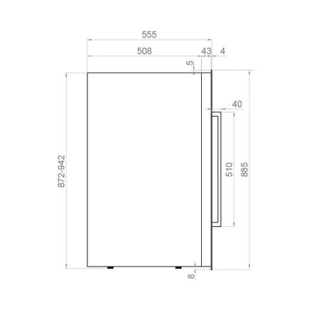 Винный шкаф PANDO PVMAVP 88-45CRR