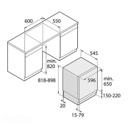 Встраиваемая морозильная камера ASKO F2282I