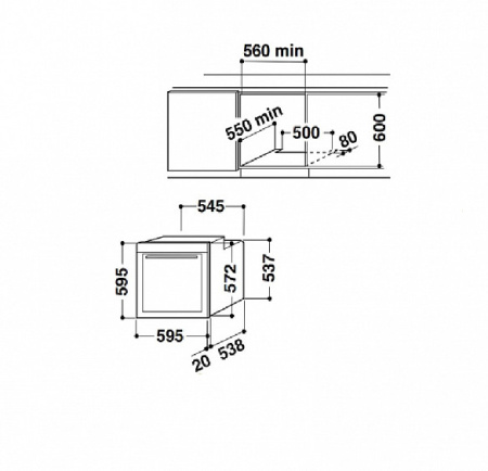 Духовой шкаф WHIRLPOOL akp 288 na
