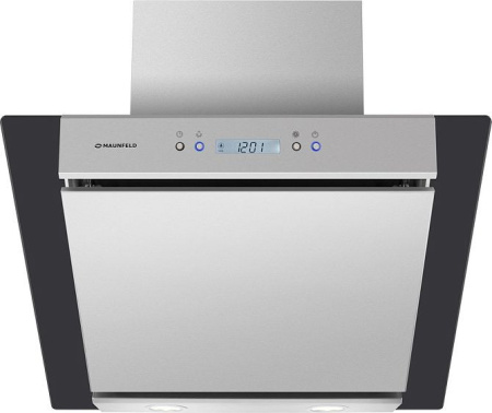 Вытяжка MAUNFELD gloria 60 inpx glass black (темное стекло)