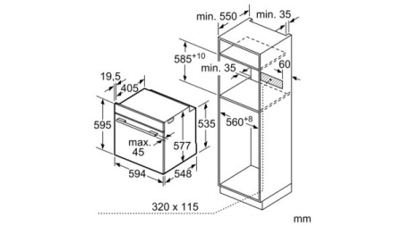 Духовой шкаф SIEMENS HS636GDS2