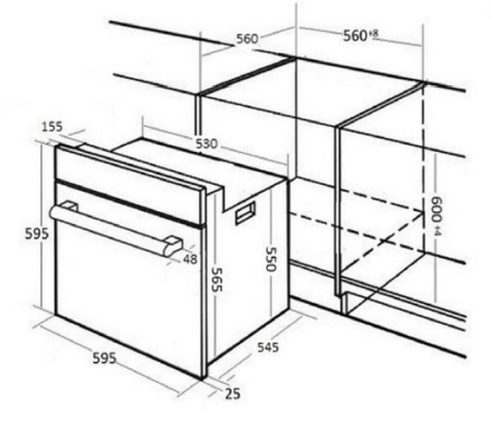 Духовой шкаф KUPPERSBERG HO 658 W