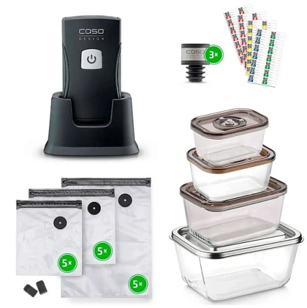 Вакуумный упаковщик CASO Vacu OneTouch Pro Set
