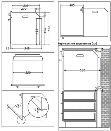 Духовой шкаф SMEG SO6104S4PB3