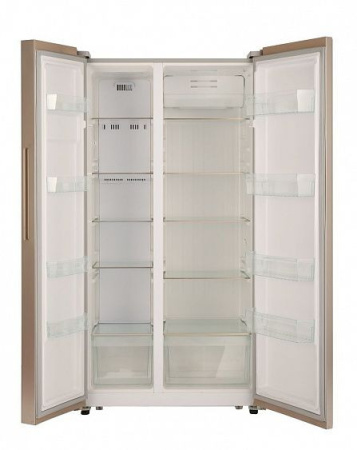 Холодильник ASCOLI ACDG571WG Glass door