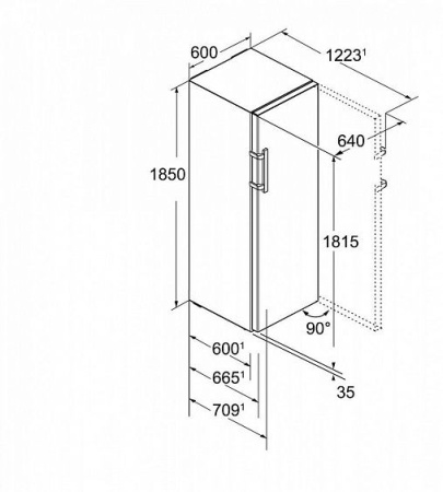 Холодильник LIEBHERR KBef 4330