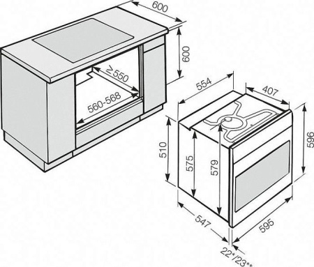 Духовой шкаф MIELE h 4810 b bk