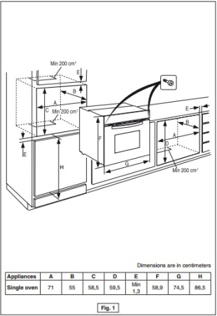 Духовой шкаф FULGOR SO 7514/1 P TC X